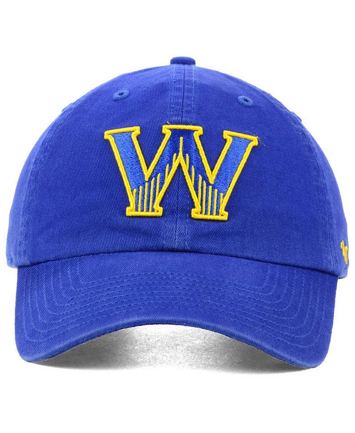 '47 Brand Golden State Warriors Mash Up CLEAN UP Cap - Macy's