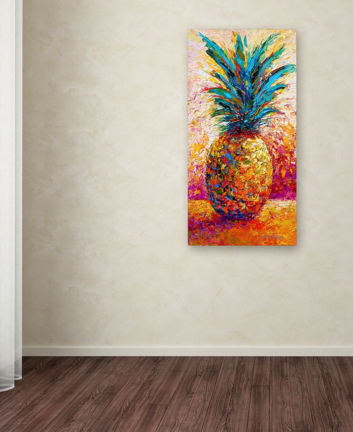 Trademark Global - Marion Rose Pineapple Expression 16" x 32" Canvas Art Print