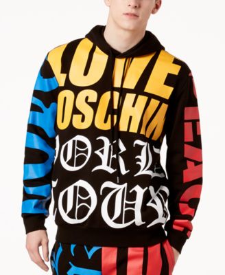 Love Moschino - Men's Graphic-Print Hoodie