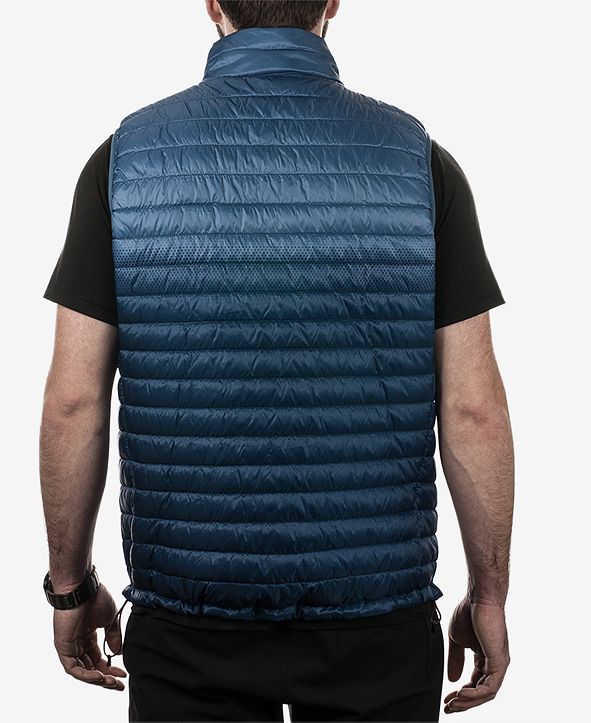 Hawke & Co. Outfitter Men's Ombré Packable Down Vest & Reviews Coats
