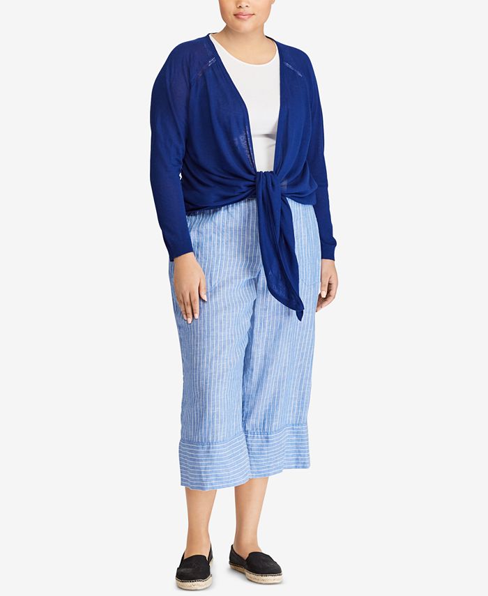 Lauren Ralph Lauren Plus Size Linen Pants Macy's