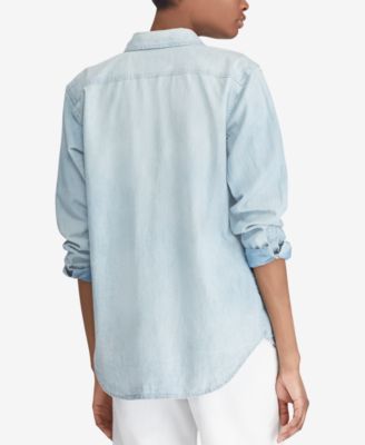 Polo Ralph Lauren Denim Shirt - Macy's