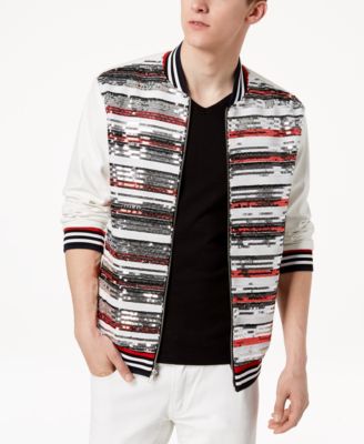 macy's inc mens sequin jacket