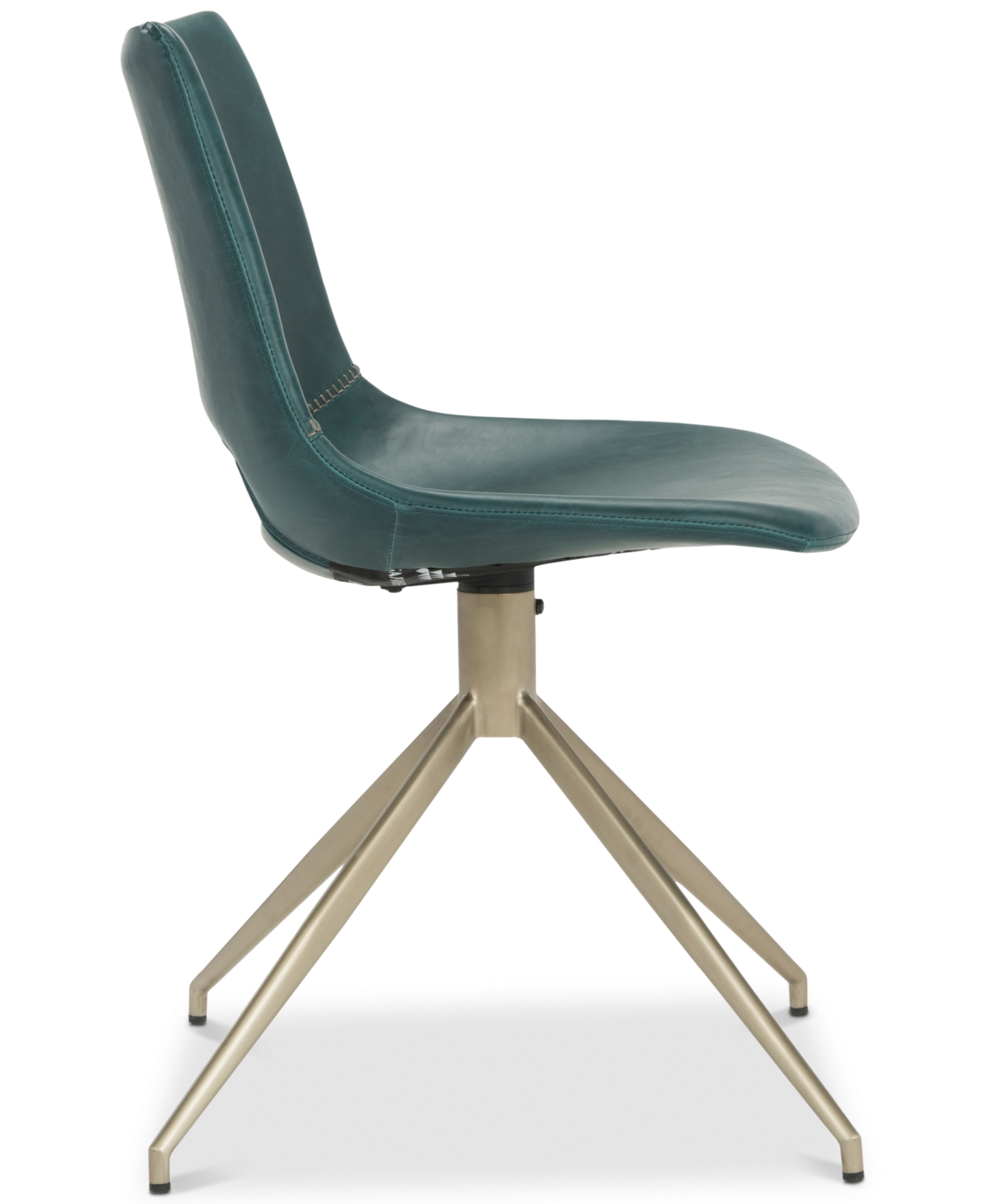 Safavieh Ghant Dining Chair (set Of 2) In Blue,brass