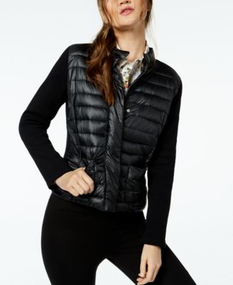 Marella Nano Quilted-Front Puffer Jacket - Macy's