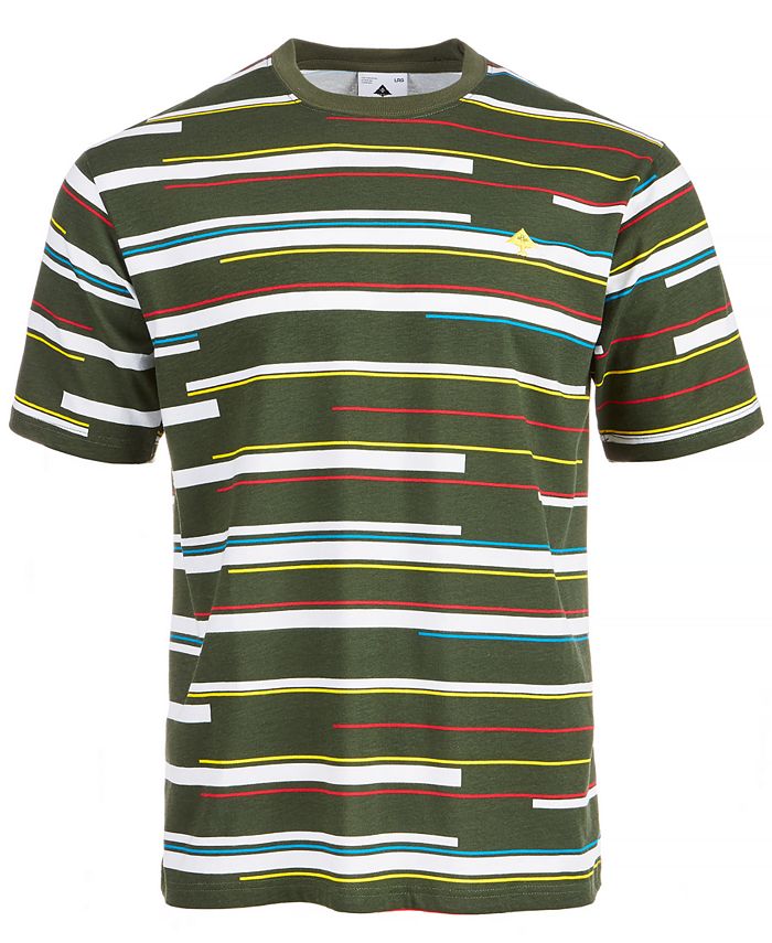 LRG Men's Tech Stripe T-Shirt - Macy's