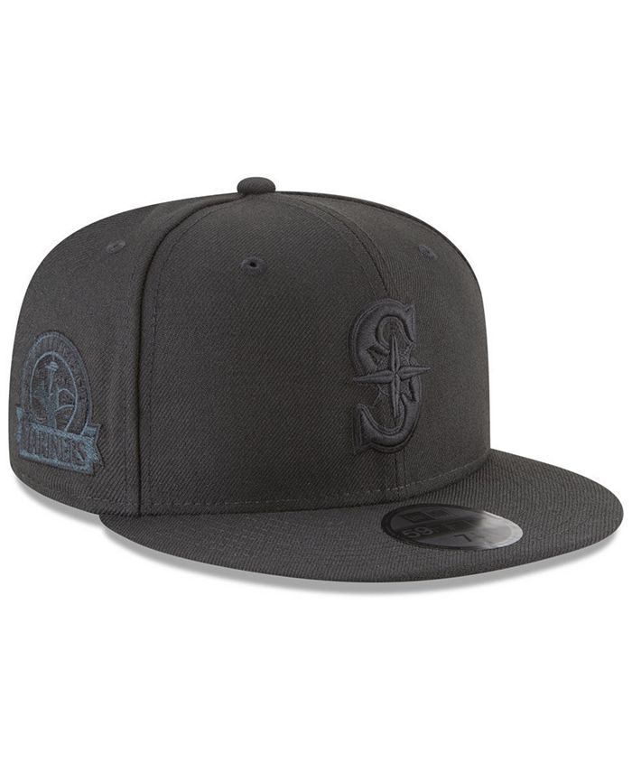New Era Seattle Mariners Blackout Ultimate Patch Collection 59FIFTY