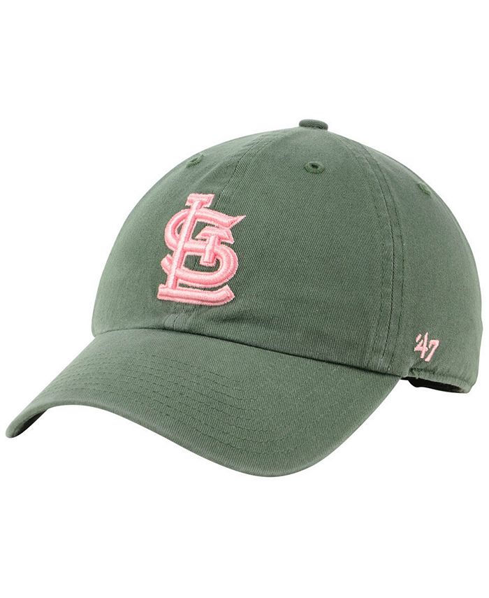 '47 Brand St. Louis Cardinals Moss Pink CLEAN UP Cap - Macy's
