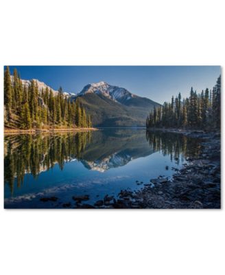 Trademark Global - Pierre Leclerc 'Jasper Morning' 30" x 47" Canvas Wall Art