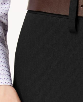 Men's Modern-Fit Micro-Check Dress Pants