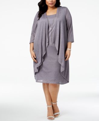 black jacket dress plus size