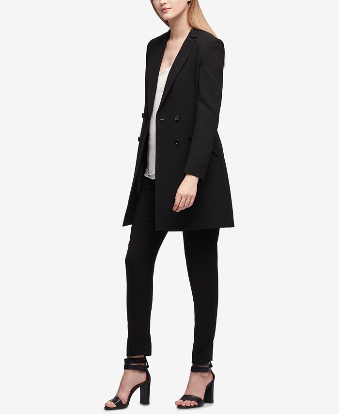 DKNY Double-Breasted Topper Jacket, Created for Macy's - Macy's