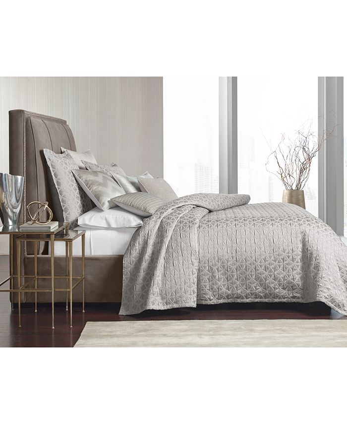 Hotel Collection Interlattice Quilted Euro Sham, Created for Macy's