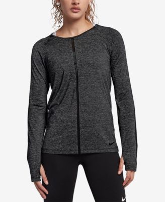 Nike Pro HyperCool Long Sleeve Top Macy s