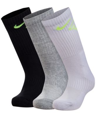 Nike Little Boys 3-Pk. Crew Socks - Macy's