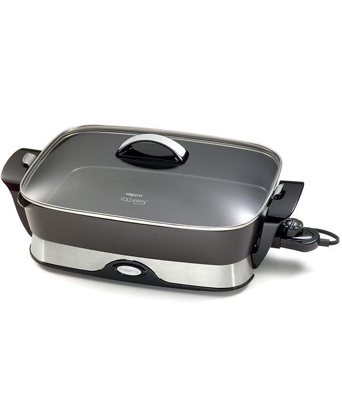Presto 16 inch Electric Skillet with Glass Cover and power cord