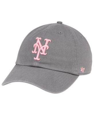 pink mets cap