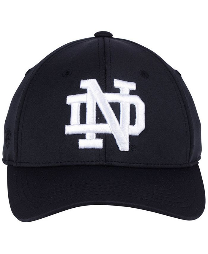 Top of the World Notre Dame Fighting Irish Phenom Flex Black White Cap ...