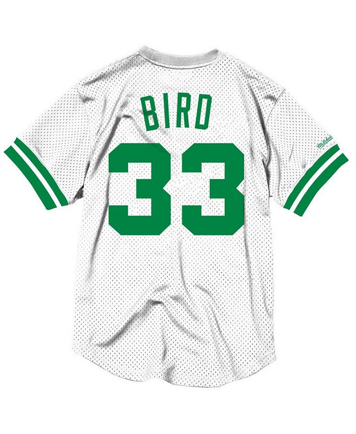 Mitchell & Ness Men's Larry Bird Boston Celtics Name and Number Mesh ...