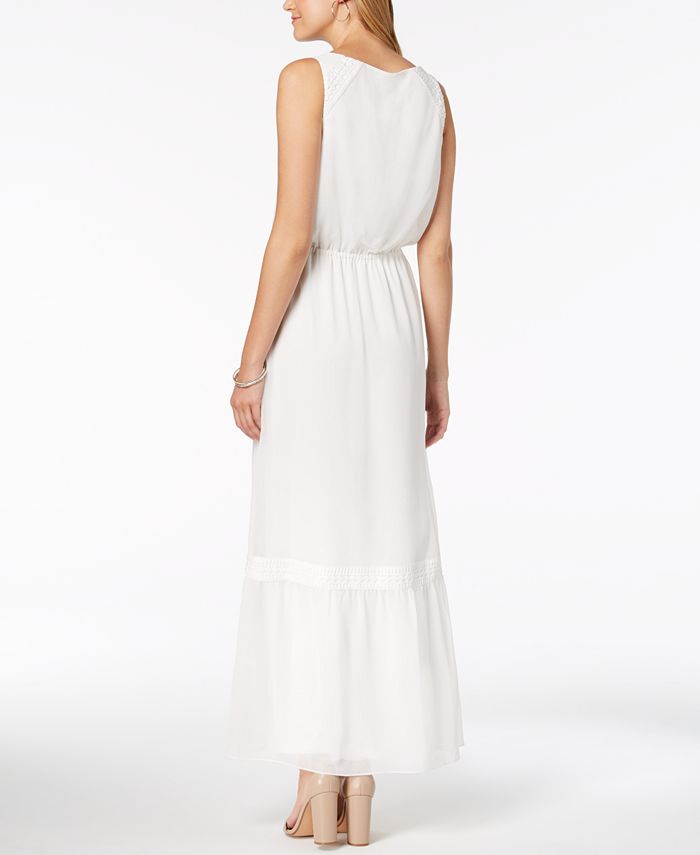 Adrianna Papell Sleeveless Maxi Dress - Macy's