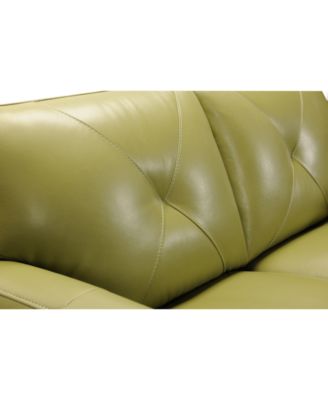 Myia 62" Leather Loveseat