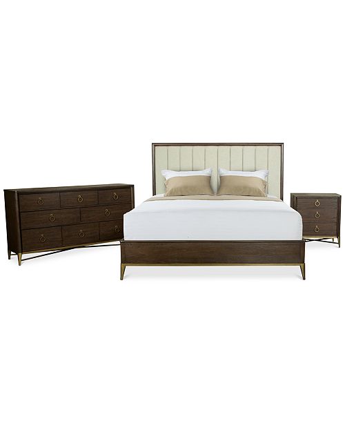 Furniture Ethan Upholstered Bedroom Furniture 3 Pc Set