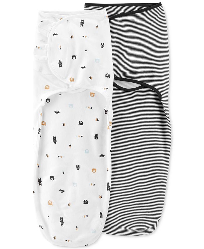 Carter's 2 pack swaddle blankets sales