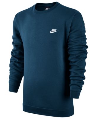 blue and black nike sweater