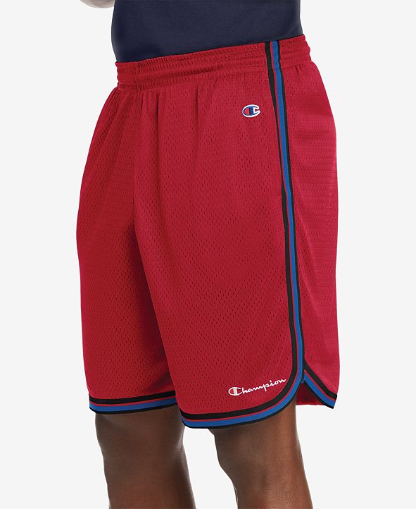 champion athletics purple shorts