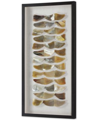 Uttermost Nadja Bone Shadow Box Wall Art