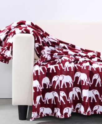 Berkshire - Prancing Elephant VelvetLoft&reg; 50" x 60" Throw