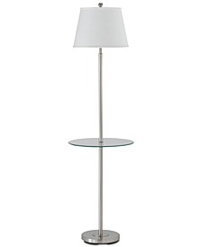 Andros Floor Lamp with Glass Tray
