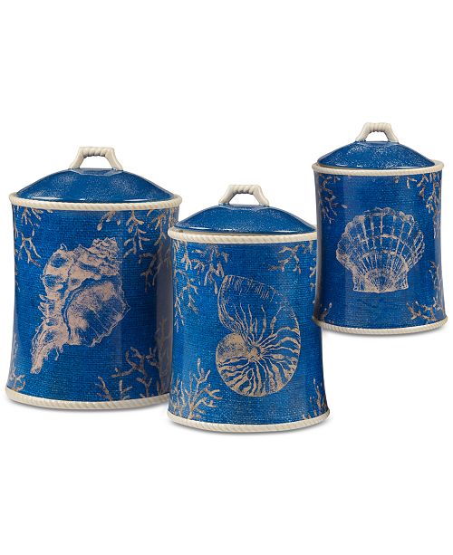 Certified International Seaside Canisters Set Of 3 Reviews