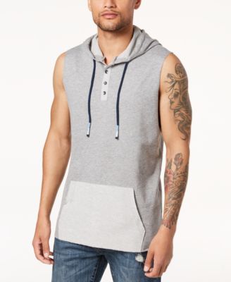 American Rag Men s Sleeveless Henley Hoodie Created for Macy s Macy s