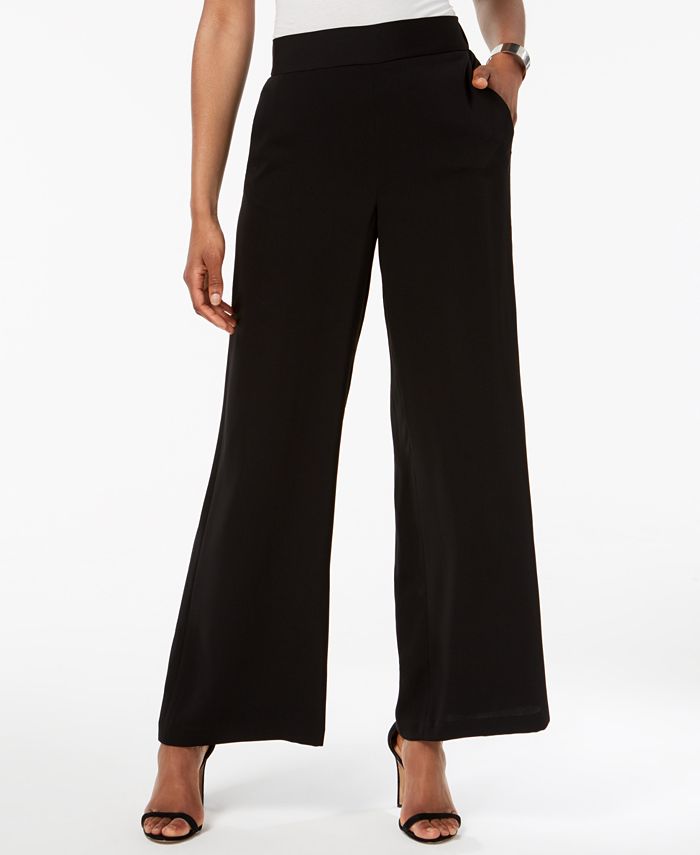 Nine West Pull-On Wide-Leg Pants - Macy's