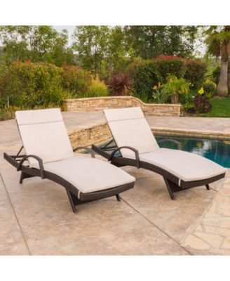 Ashley Outdoor Chaise Lounge (Set Of 2)