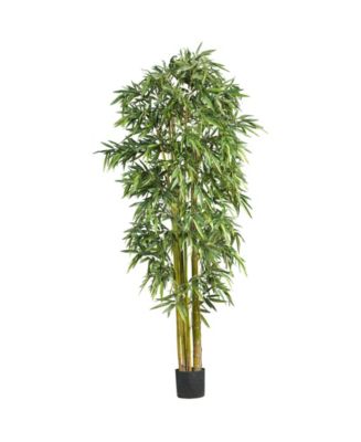 Nearly Natural 7' Artificial Big Bamboo Tree - Macy's