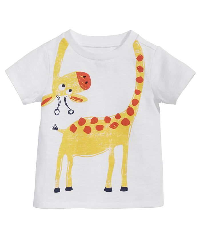 First Impressions Baby Boys Graphic-Print Cotton T-Shirt, Created for ...