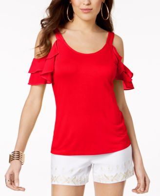 Thalia Sodi Cold Shoulder Top Created for Macy s Macy s