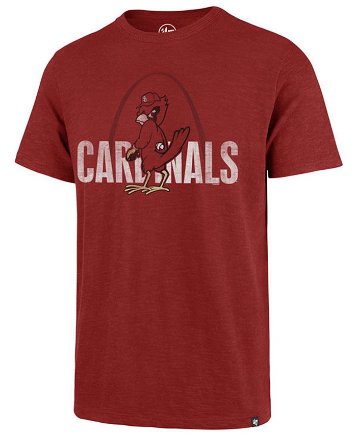 '47 Brand Men's St. Louis Cardinals Scrum Coop Logo T-Shirt - Macy's