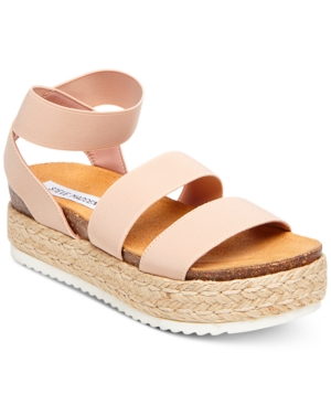 Steve Madden Women's Kimmie Flatform Espadrille Sandals