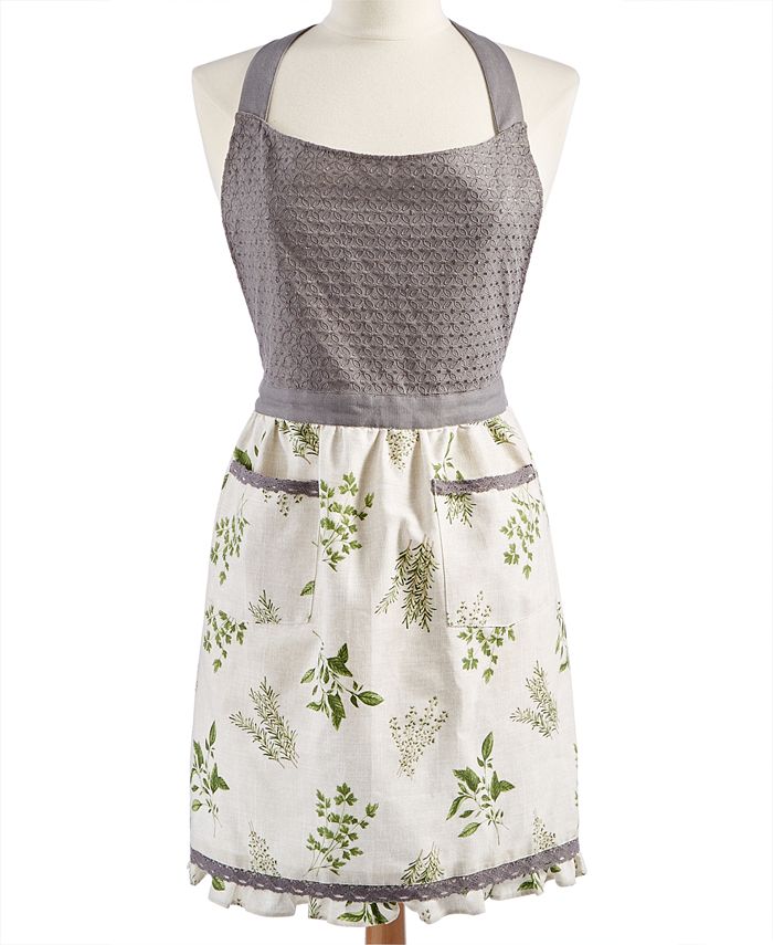 Martha Stewart Collection Farmhouse Apron, Created for Macy's Macy's