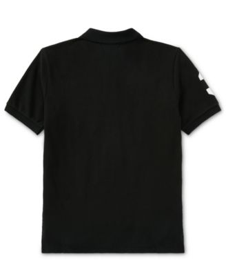 Toddler and Little Boys Big Pony Cotton Mesh Polo