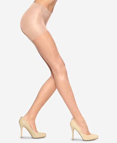 SPANX Women's Opaque Reversible Tummy Control Tights, also available in  extended sizes - Macy's