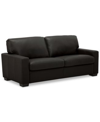 Ennia 75" Leather Apartment Sofa