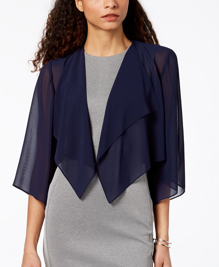 Alex Evenings Chiffon Cover Up & Reviews Tops Women Macy's