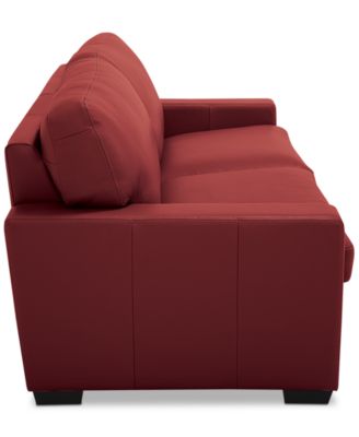 Ennia 75" Leather Full Sleeper