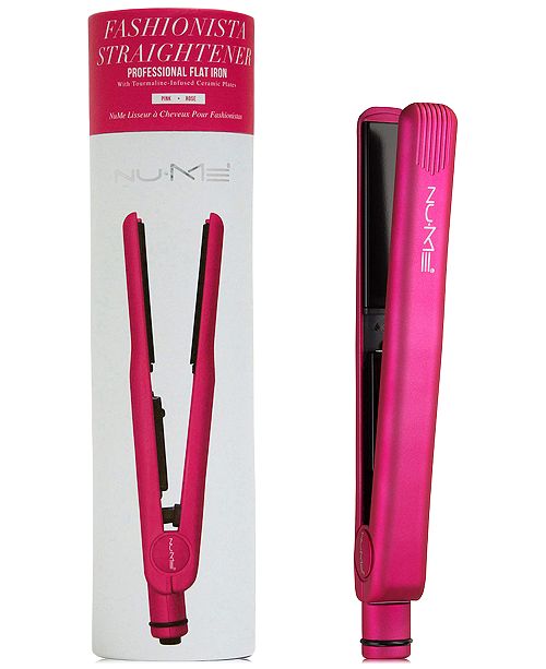 Nume Fashionista Hair Straightener Pink From Purebeauty