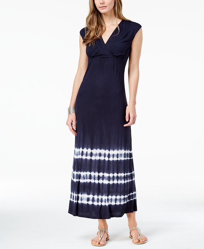 Inc tie dye maxi sale dress