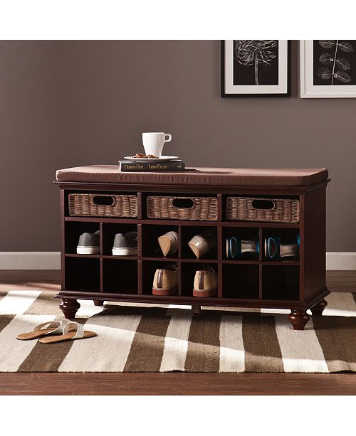 Southern Enterprises Chelmsford Entryway/Shoe Bench & Reviews Furniture Macy's